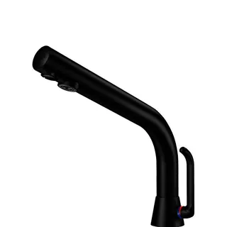 KD Waschtisch-MBatt. BINOPTIC MIX G3/8B matt schw. H170mm 6V Batterien