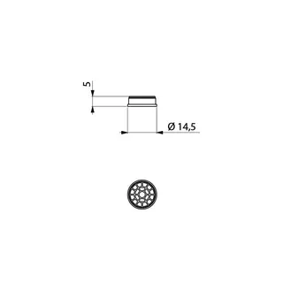 KD Strahlregler D13mm aus Hostaform