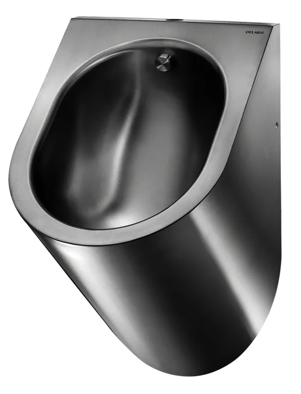 KD Urinal DELTA wandh. Anschl. von oben Edst. 1.4301 satiniert
