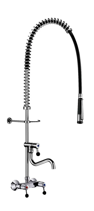 KD Geschirrspülbr. schw m.Wandmischer +Handbr.433010+Auslaufvent