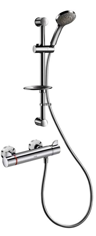 KD Duschsystem m. Brausethermostat Securitouch H9741,STOP/CHECK