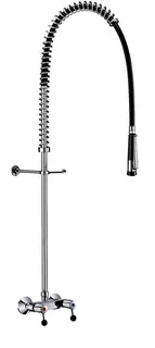KD Geschirrspülbr schw m.Wandmischer+ Handbr.433010,o.Auslaufvent