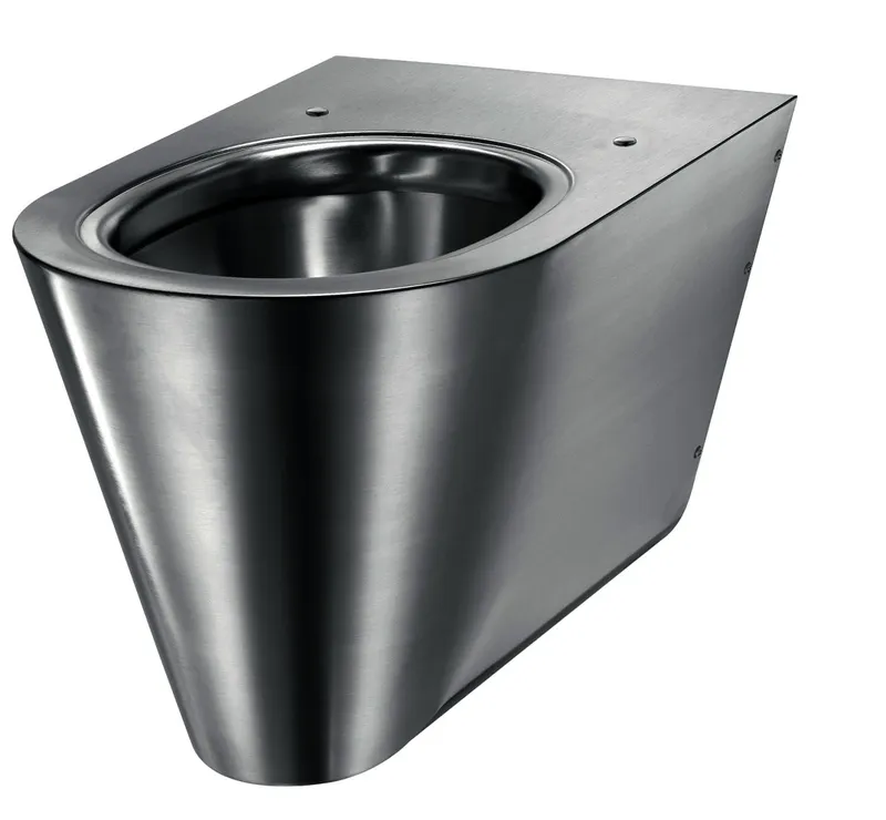 KD WC S21 S wandh. Anschl. von hinten Edst. 1.4301 satiniert