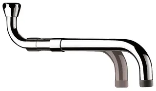 KD Auslauf teleskopisch G3/4 L300-470mm