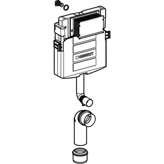 Geberit Sigma UP-SPK 12 cm, 6 / 3 Liter Spülbogen angeschweisst – Bild 3
