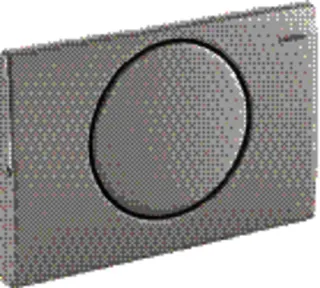 Geberit Delta10 BetPl.,für Spül-Stopp-Spülung verschraubbar, edelstahl gebü. – Bild 2