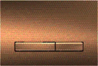 Geberit Sigma50 BetPl., für 2-Mengen-Spülung Metallfarbe rotgold, rotgold gebü./Etc