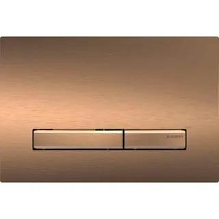 Geberit Sigma50 BetPl., für 2-Mengen-Spülung Metallfarbe rotgold, rotgold gebü./Etc – Bild 2