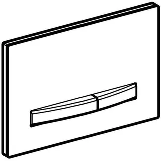 Geberit Sigma50 BetPl., für 2-Mengen-Spülung Metallfarbe messing., messing. gebü./Etc – Bild 3
