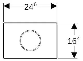 Geberit Sigma10 WC-Strg. elektron.Spül, Netz 1-M-Sp., SKG, BT, man., chrm l.Etc/sch – Bild 2