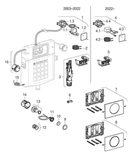 Geberit Sigma10 WC-Strg. elektron.Spül, Netz 1-M-Sp., SKG, BT, man., chrm l.Etc/sch – Bild 4