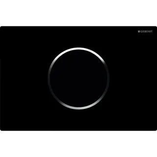Geberit Sigma10 WC-Strg. elektron.Spül, Netz 2-M-Sp., auto./bl/BT, schw/hgl.verchr. – Bild 2