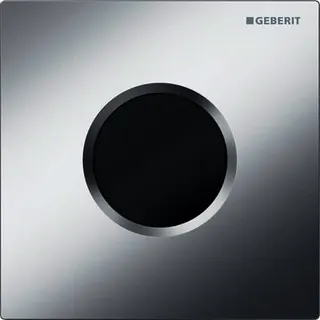 Geberit Typ 01 UR-Strg., elektron. Spülausl. Netzbetrieb, mattchrom lackiert, Etc.