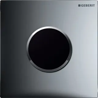 Geberit Typ 10 UR-Strg., elektron. Spülausl. Netzbetrieb, chrma l., Etc./ hgl.verchr. – Bild 2