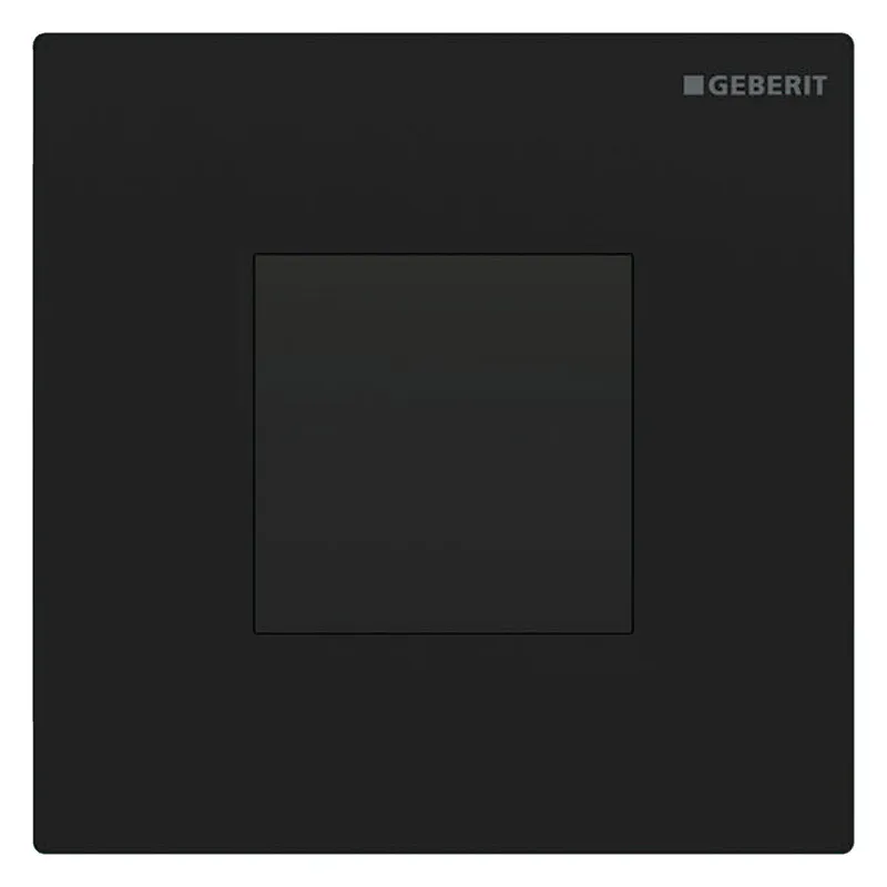 Geberit Typ 30 UR-Strg., elektron. Spülausl. Batterie, schwarz matt