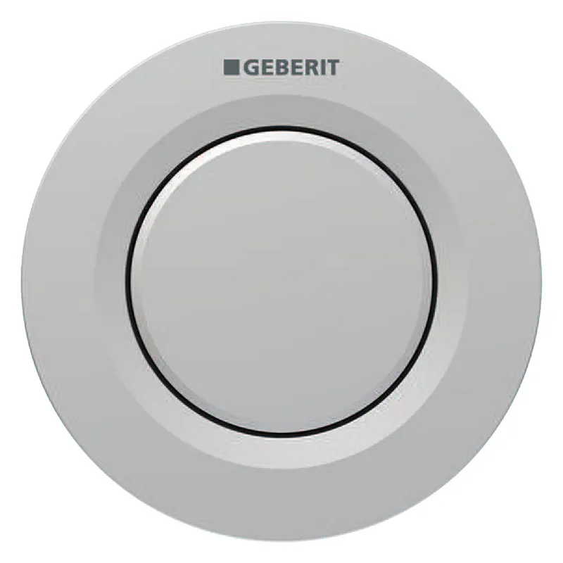 Geberit Typ 01 Fernbetätigung, pneumatisch 1-Mengen-Sp., UP-Drücker, chrma l., Etc