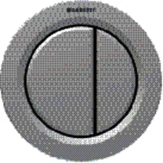 Geberit Typ 01 Fernbetätigung, pneumatisch 2-Mengen-Sp., Möbeldrücker, chrma l. Etc – Bild 2