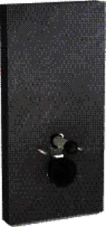 Geberit Monolith Plus Sanitärmodul f. WWC 101cm Steinzeug Schieferop., alu.schwchr
