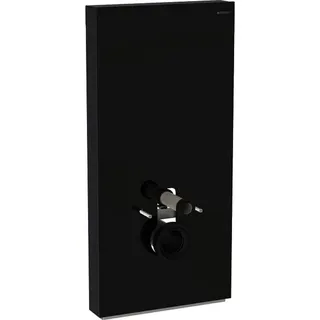 Geberit Monolith Plus Sanitärmodul f. WWC 101cm, Glas schwarz / alu. schwarzchrom – Bild 2