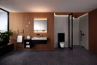 Geberit AquaClean Sela WC-Komplettanlage Wand-WC, weiß matt – Bild 4