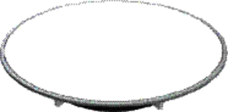Geberit Split Ablaufdeckel, d90 für Duschwanne-Ablauf Sperrwasserhöhe 30/50mm, weiß/chrma