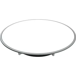 Geberit Split Ablaufdeckel, d90 für Duschwanne-Ablauf Sperrwasserhöhe 30/50mm, weiß/chrma – Bild 2