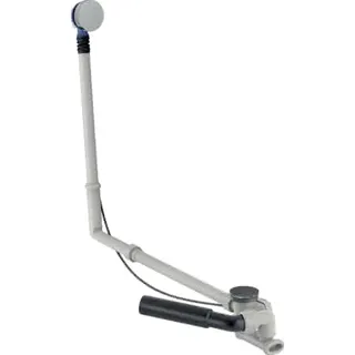 GE Badewannenablauf, d52 mit Drehbet. m. Fertigbauset, Spez.Gr., DN40/50, chrg