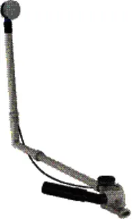 Geberit Badewannenablauf, d52 mit Drehbet. m. Fertigbauset, Spez.Gr., DN40/50, chrg – Bild 2