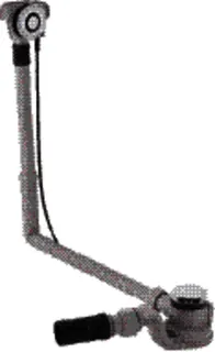 GE BW-Ablauf, mit PushControl d52 L:50cm, mit Fertigbauset, DN40/50, chrg