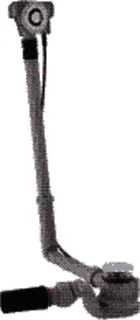 GE BW-Ablauf, mit PushControl d52 L:60cm, mit Fertigbauset, DN40/50, chrg