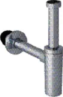Geberit Tauchrohrgeruchsverschluss für WB Abgang horiz., d32, G1 1/4, hgl.verchr. – Bild 2