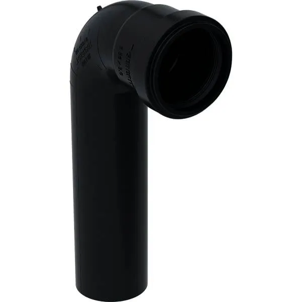 Geberit Anschlussbogen 90Gr mit Steckmuffe d56