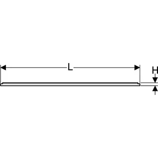 Geberit Installationsrahmen für Setaplano DFl über 100cm, für 6 Füße, 80 x 170 cm – Bild 4
