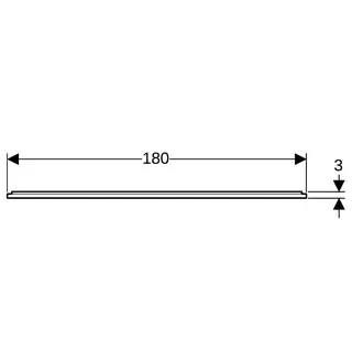 Geberit Installationsrahmen für Setaplano DFl über 100cm, für 6 Füße, 900x180cm – Bild 5
