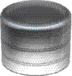 GE Kappe für Rohrende PE transparent d76,1