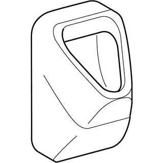 Geberit Alivio Urinal, Zulauf von hinten Abgang nach hinten oder unten, weiß Tect – Bild 3
