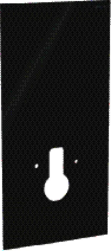 Frontverkleidung für Geberit Monolith für Wand-WC 101cm lava/Glas