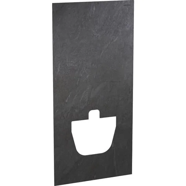 Frontverkleidung für Geberit Monolith f. WWC 101cm Schieferoptik 18/23cm
