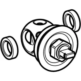 GE Set Oberteil für UP-Kugelhahn DNV8
