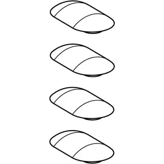 Geberit Set Puffer für WC-Sitz 3/7mm – Bild 2