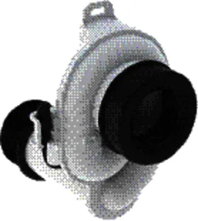 Geberit Urinal Siphon mit Sensoren für verdeckte UR-Steuerung – Bild 2