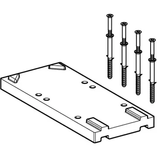 GE Unterlegplatte Rohbauset CleanLine