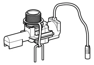 Geberit Magnetventileinheit f. Hygienespülung im Unterputzspülkasten KW/WW – Bild 2