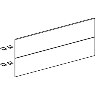 Geberit Set Schubl.-Frt für ONE US, 2 Schubl. für Waschtisch B: 120cm, greige matt – Bild 2
