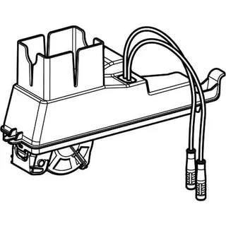 Geberit Oberteil mit Servomotor für Geruchsabsaugung – Bild 3