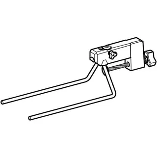 Geberit Schweißspiegelhalter für Schweißspiegel KSS-160 / KSS-200 – Bild 3