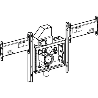 GIS Set Geberit ONE Waschtisch mit UP-Drehsiphon B75 – Bild 3