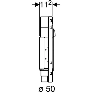 GIS Set Geberit ONE Waschtisch mit UP-Drehsiphon B75 – Bild 5