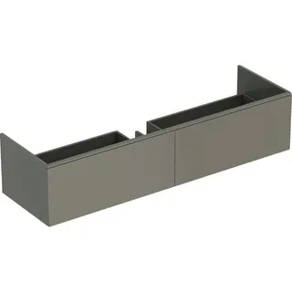 Geberit Xeno2 Unterschrank f. Waschtisch aus VARICOR mit zwei Hl., 159,5x35x47,3cm, greige – Bild 2