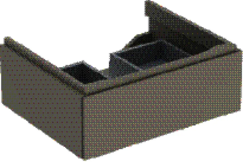 Geberit Xeno2 Unterschrank f. Waschtisch, 1 Schubl. 58x22x46,2cm, greige